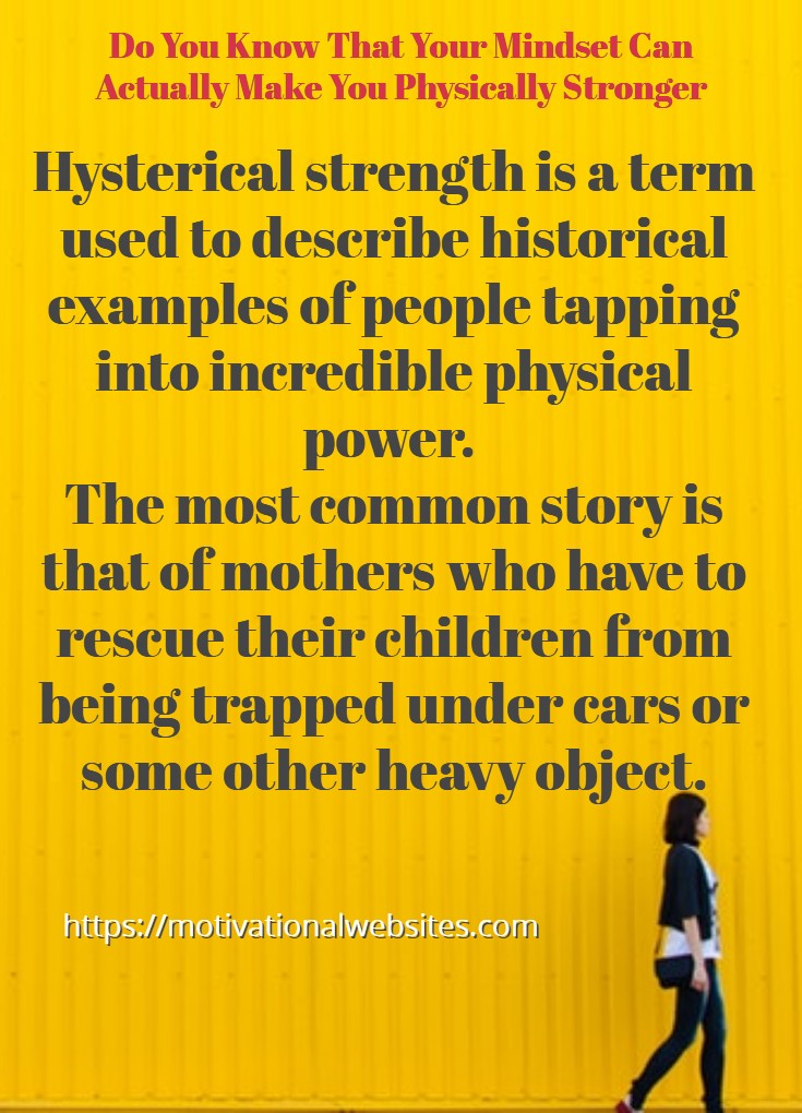 Your Mindset Can Actually Make You Physically Stronger (1)